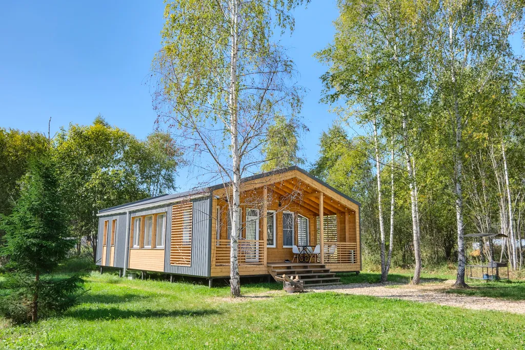 Дизайнерский дом возле истринского водохранилища