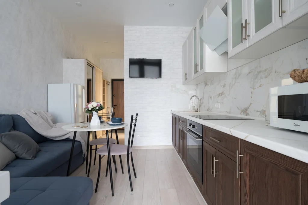 Уютная квартира с видом на горы