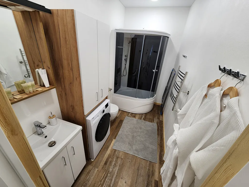 Двухкомнатные апартаменты с видом на горы