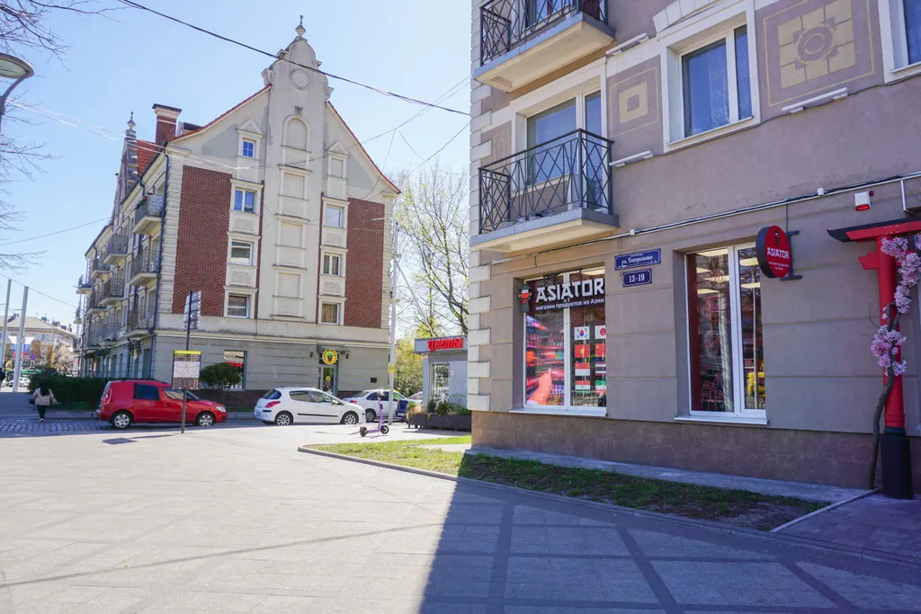 Трехкомнатная квартира в центре