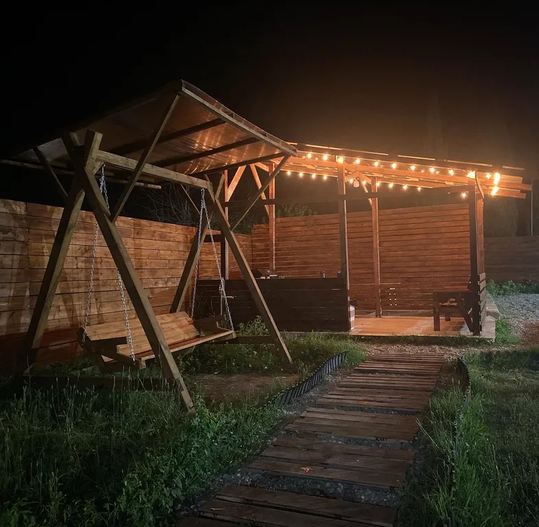 Дом из сруба в Самурском лесу