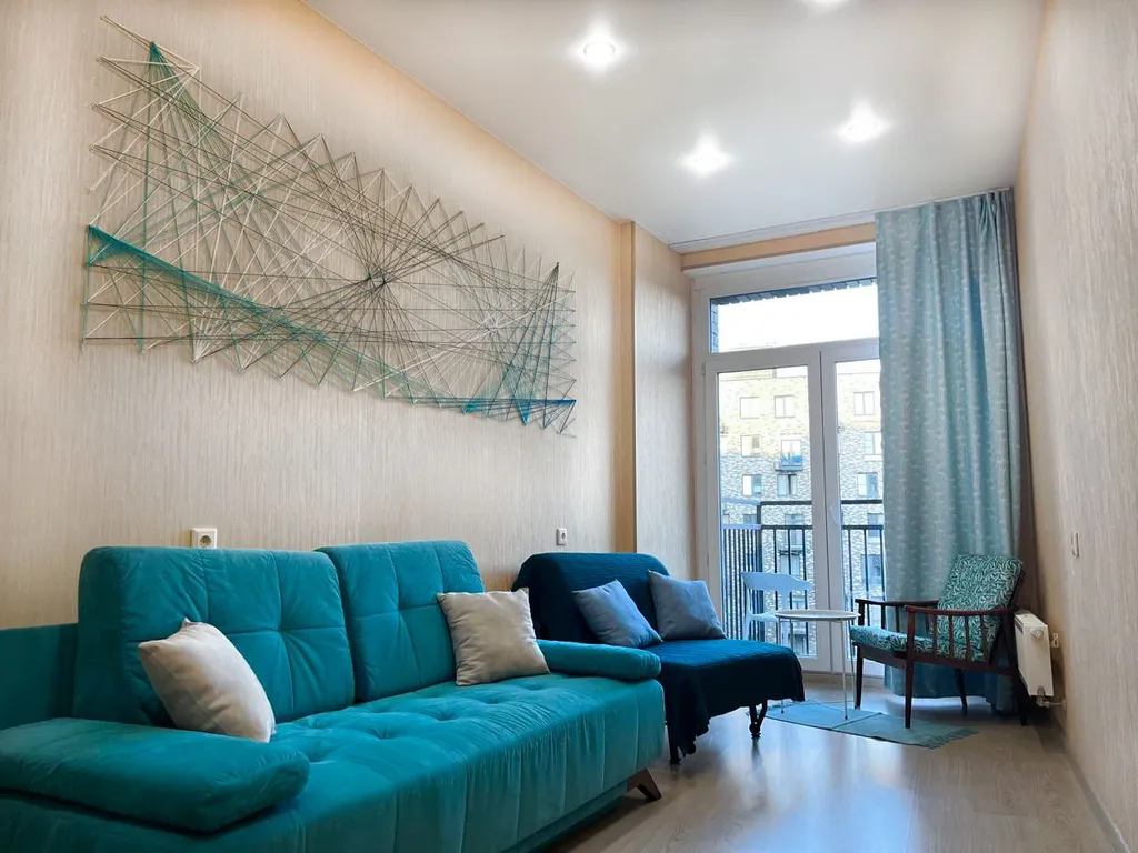 Стильная квартира в доме бизнес-класса с закрытой территорией — аренда посуточно в Мытищи