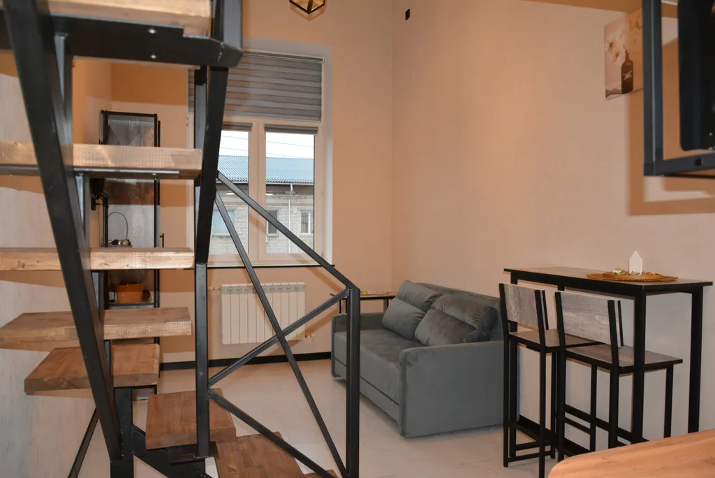 Светлая студия лофт