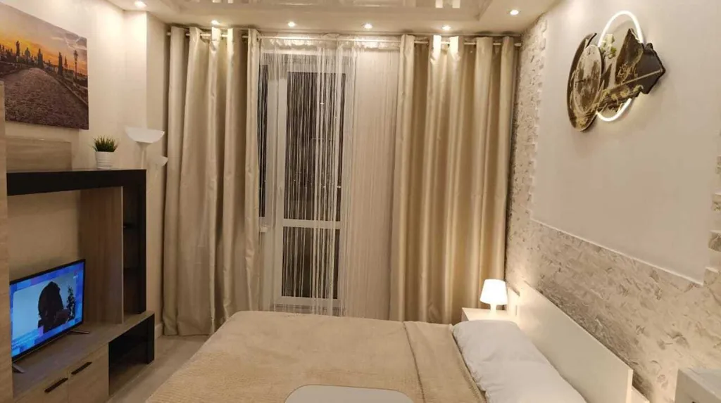 Квартира Квартира Квapтира-студия рядом с метро — Мурино