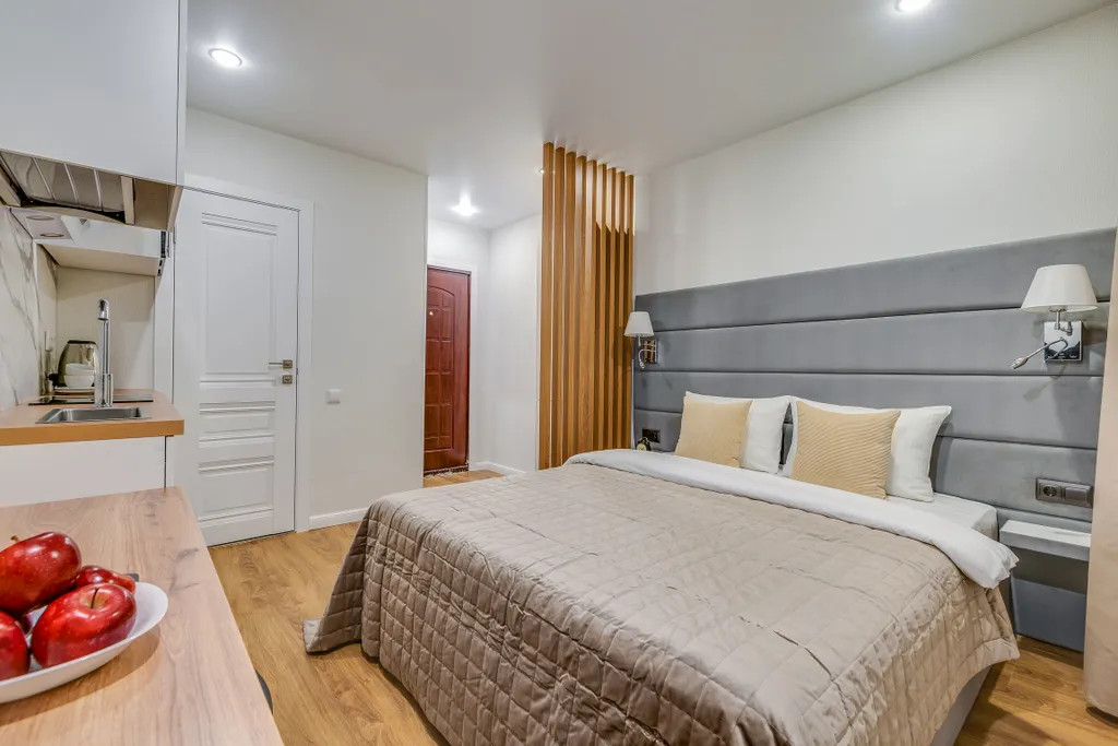 Квартира Стильные апартаменты у метро Комендантский проспект — Санкт-Петербург