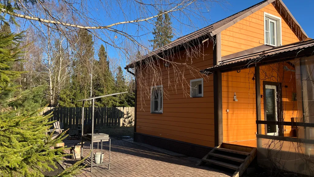 Лесной дом с баней и террасой в балдейкино