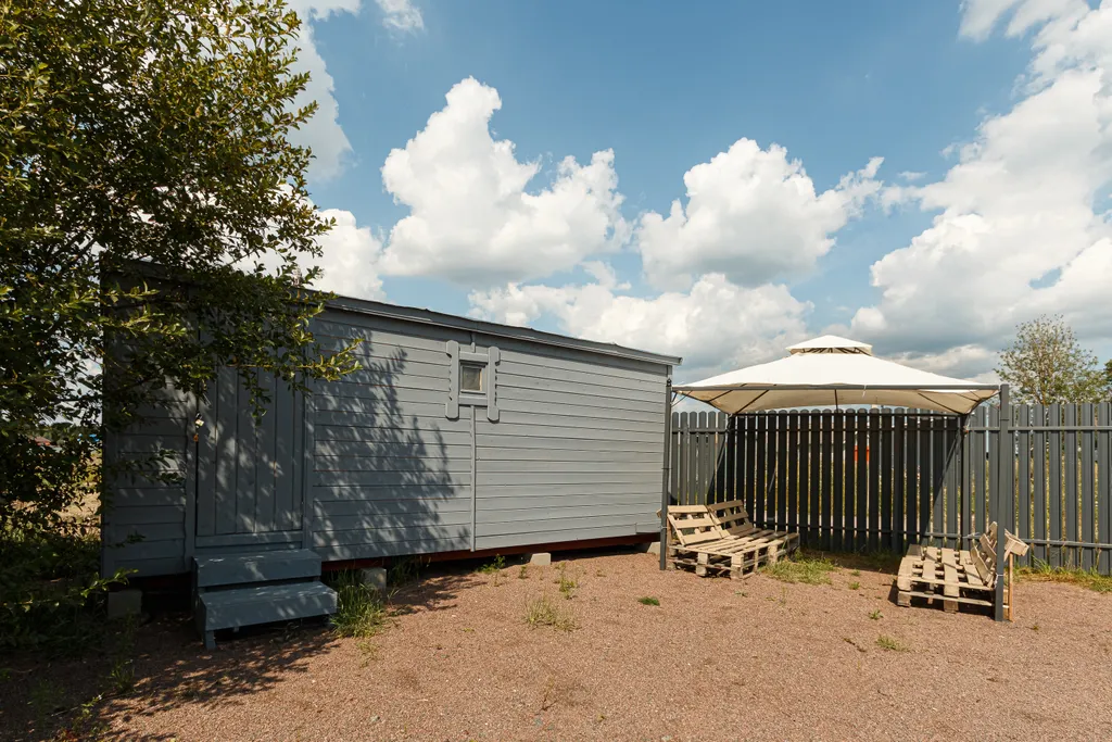 Семейный дом с костровой зоной и баней