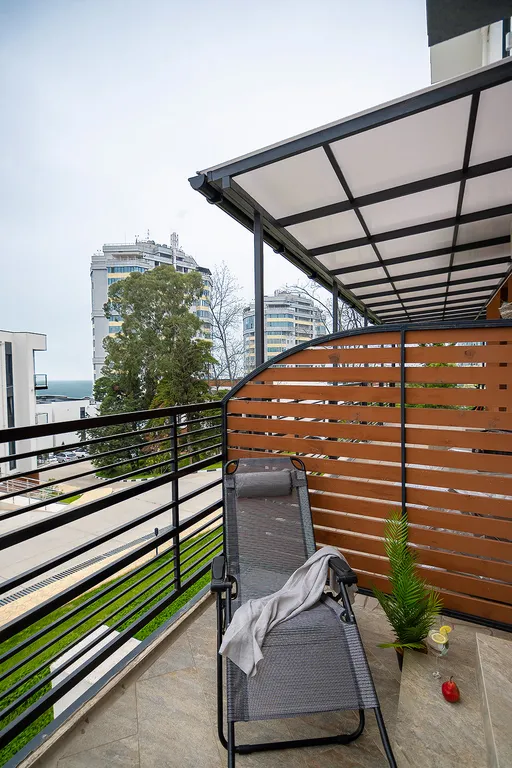 Квартира Квартира ЖК Касабланка МореСолнцеАпарт с террасой и видом на море — Адлер