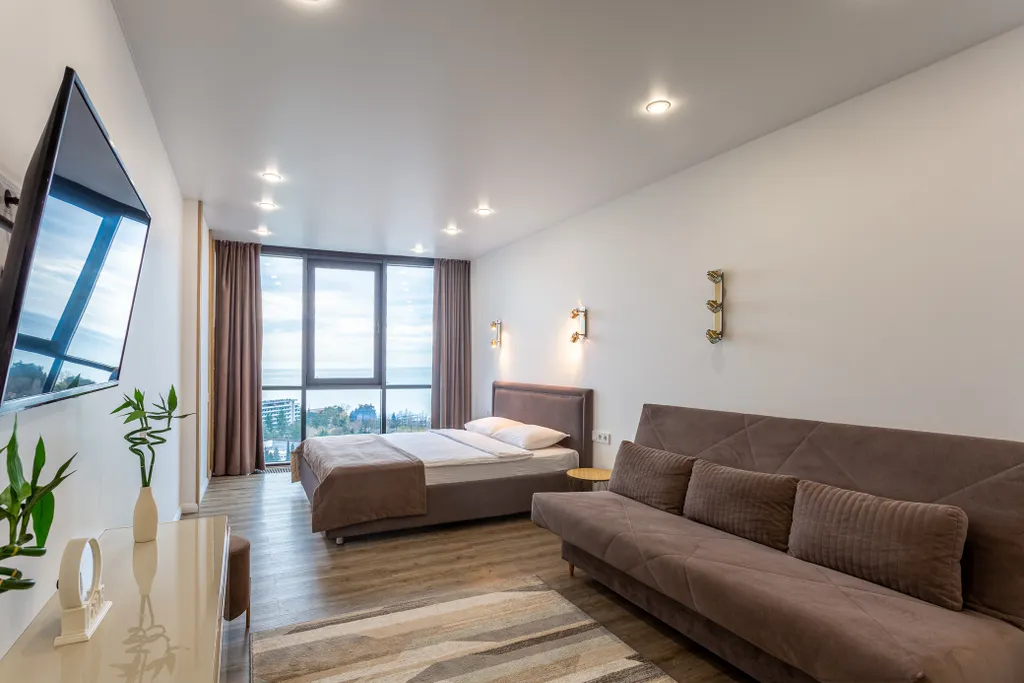 Квартира Квартира Современная студия с видом на море — Адлер