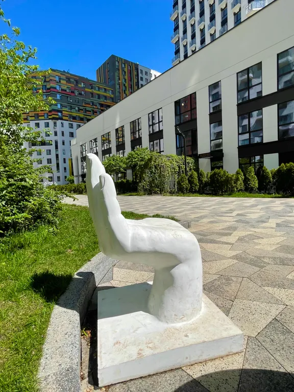 Квартира Видовая квартира-студия у метро в ЖК Wellton Towers — Москва