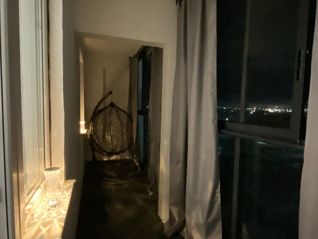 Уютная квартира с прекрасным видом на город