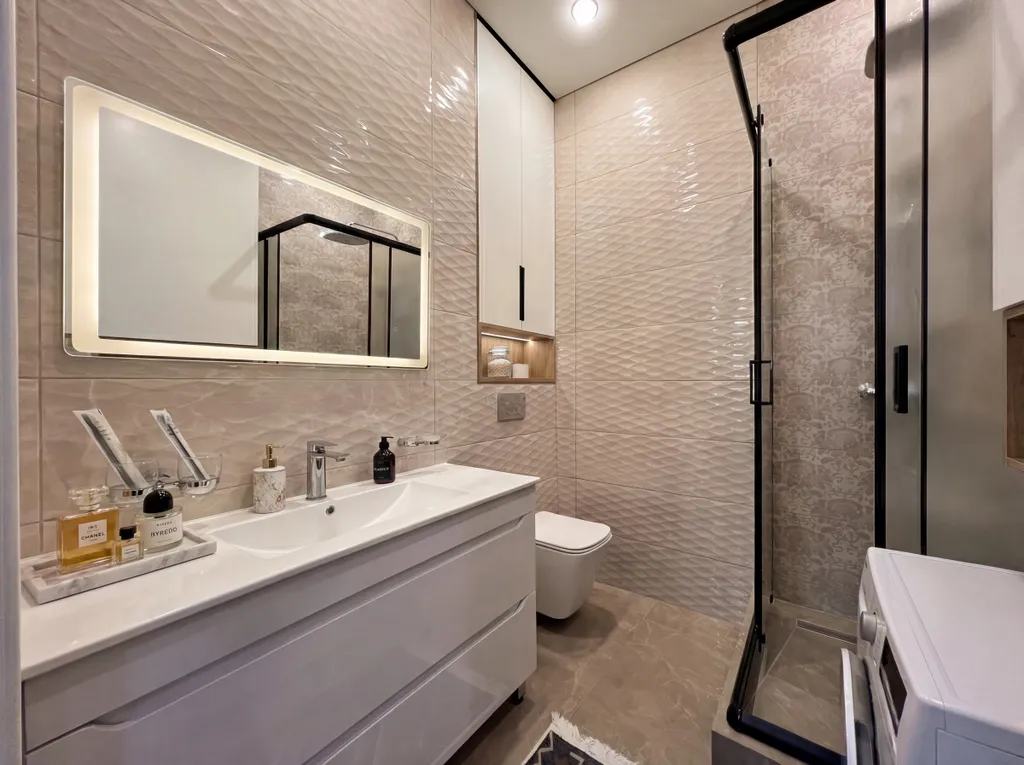 Просторные, стильные апартаменты с видом на горы