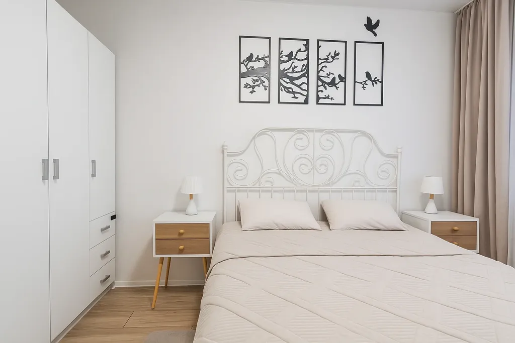 Апартаменты с красивым видом на сквер