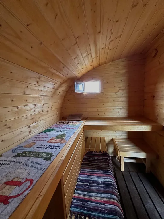 Дом с баней и чаном