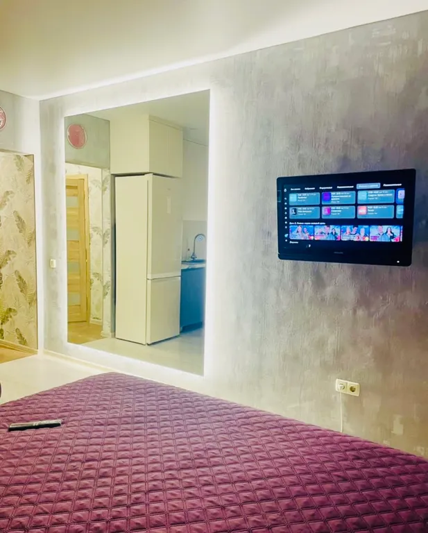 Студия с красивым видом на город