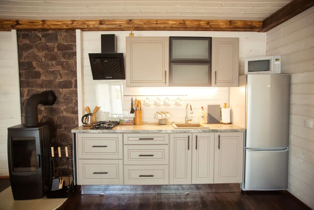 Уютный дом в уединенном месте в шхерах Ладоги