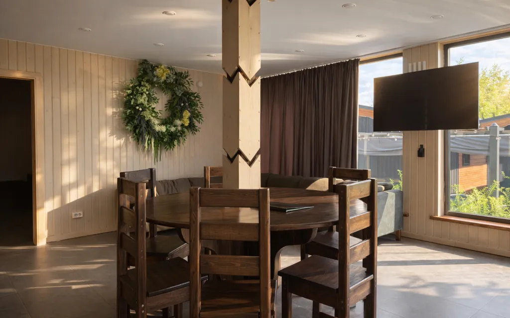 Дом 110m2 — чан, кухня, Wi-Fi