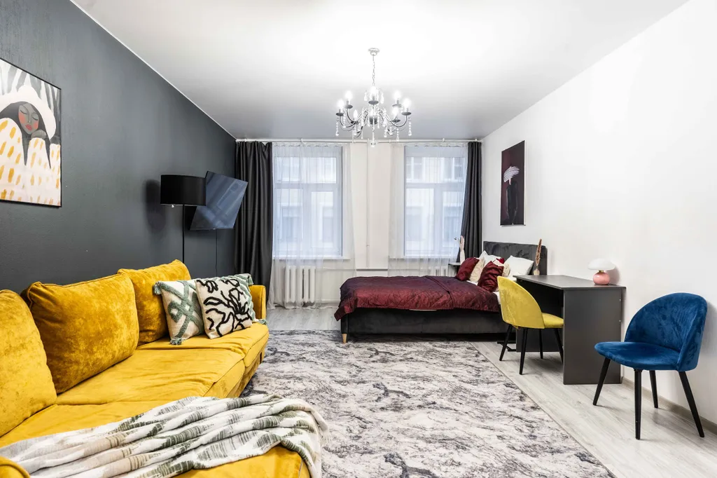 Квартира Квартира Апартамент люкс 4 спальни — Санкт-Петербург