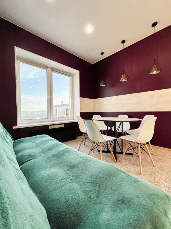 Квартира в центре с видом на Модный квартал и Ангару