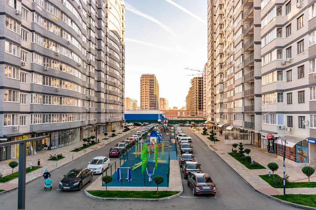 Квартира Квартира Евродвушка-комфорт с красивым панорамным видом — Краснодар