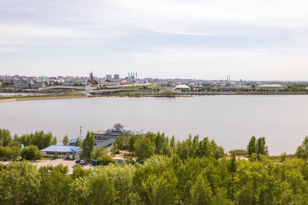 Квартира Апартаменты в жк бизнес-класса atlantis deluxe с видовой террасой — Казань