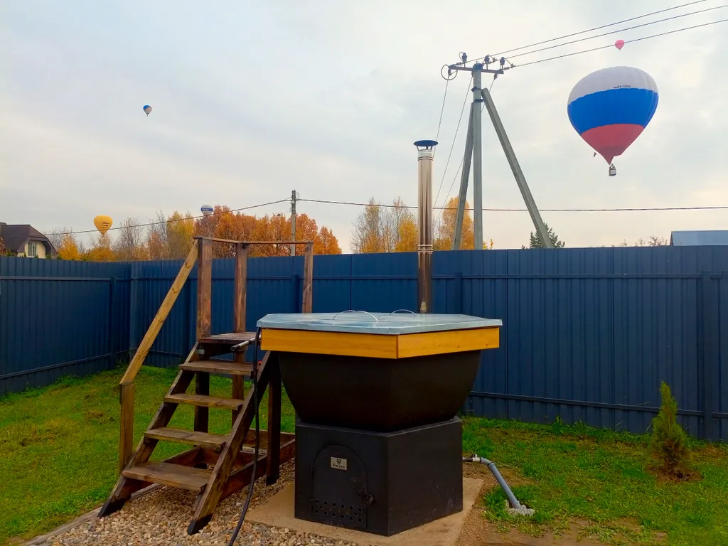 Флотский домик с чаном