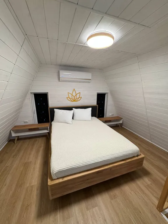 Коттедж Новый большой А-Фрейм с видом на лес — Казань