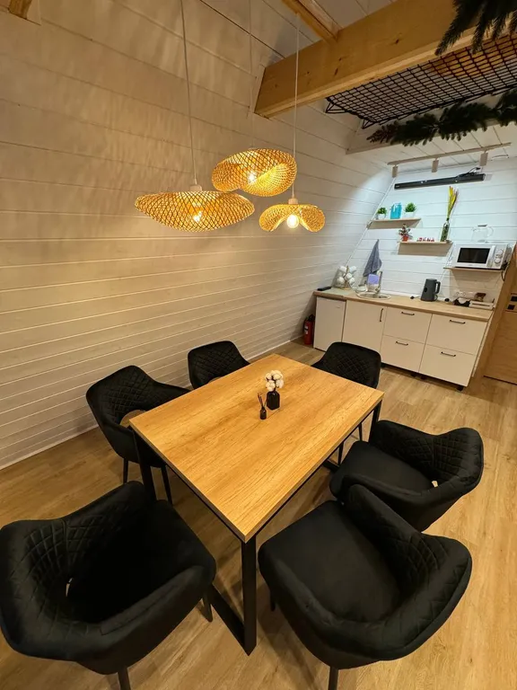 Коттедж Новый большой А-Фрейм с видом на лес — Казань