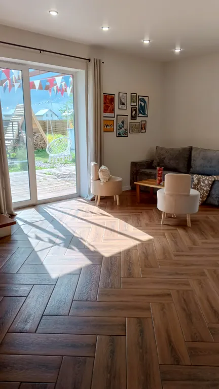 Коттедж Современный дом с сауной и чаном для загородного отдыха — Ефимьево