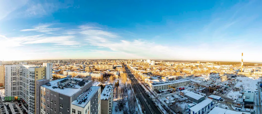 Квартира Яркие апартаменты на 23 этаже в ЖК Атлант-3 — Екатеринбург