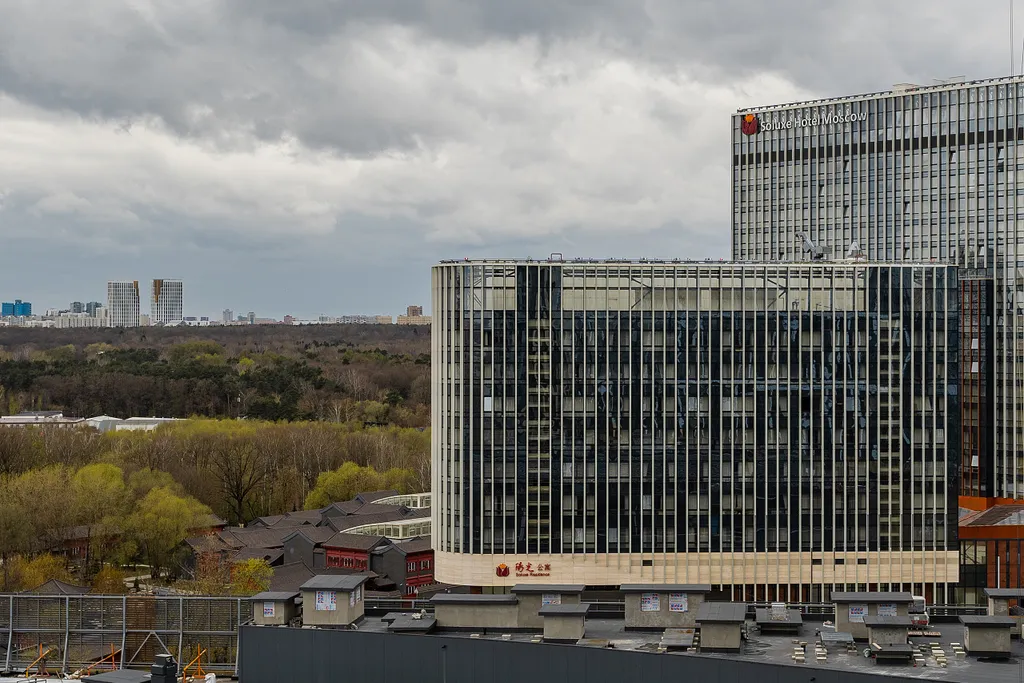 Квартира Квартира Студия Comfort YES вид на ВДНХ — Москва