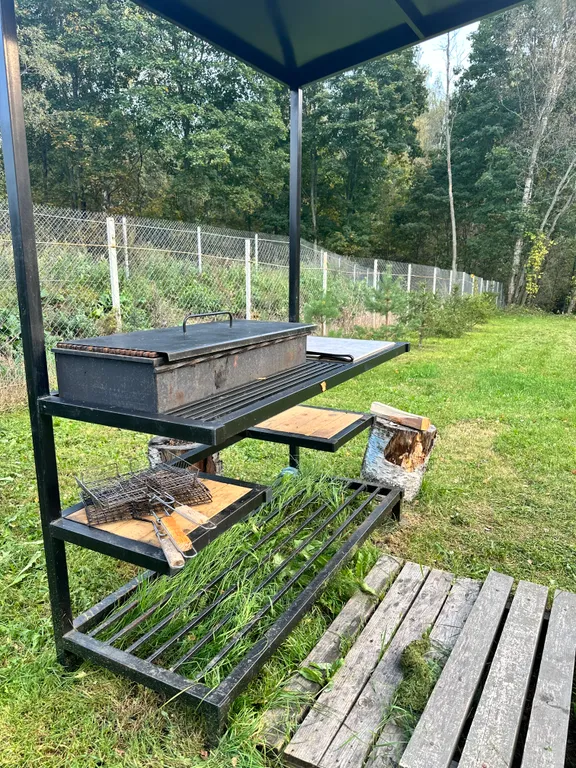 Лисий домик с камином