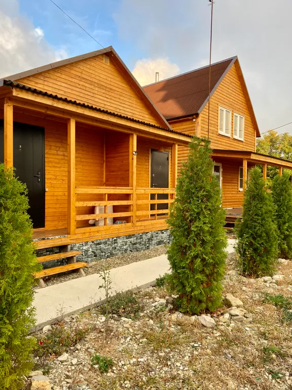 Номер в эко-домике улучшенный