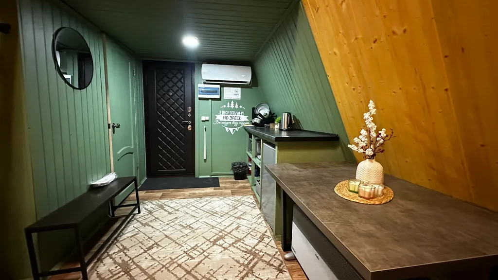 Уютный дом с видом на озеро