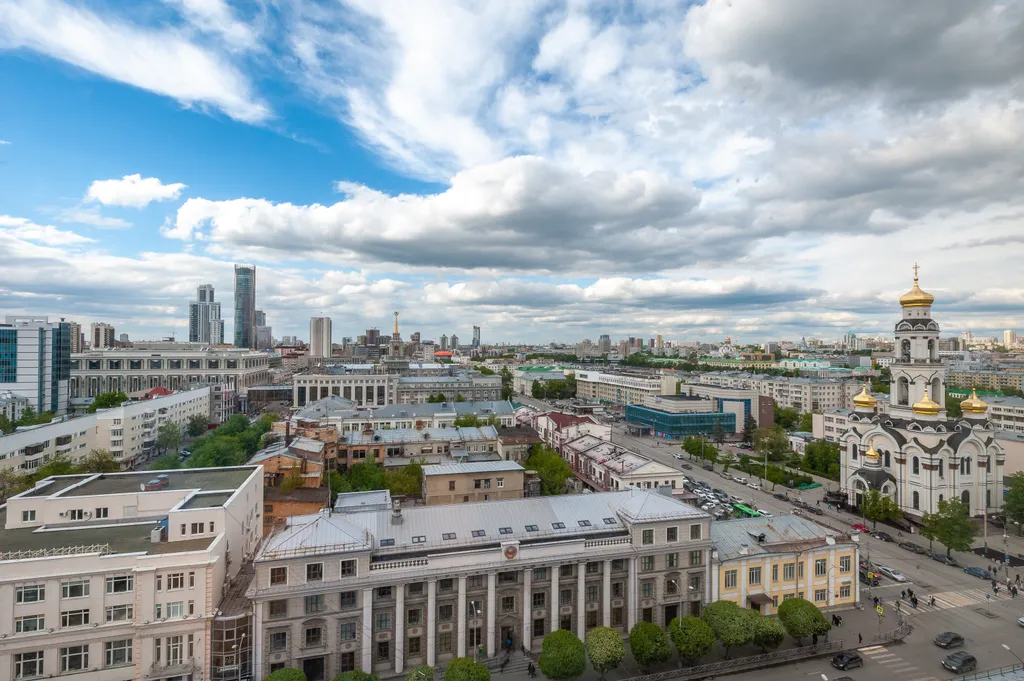 Квартира Квартира Комфортное пространство с красивым видом на город — Екатеринбург