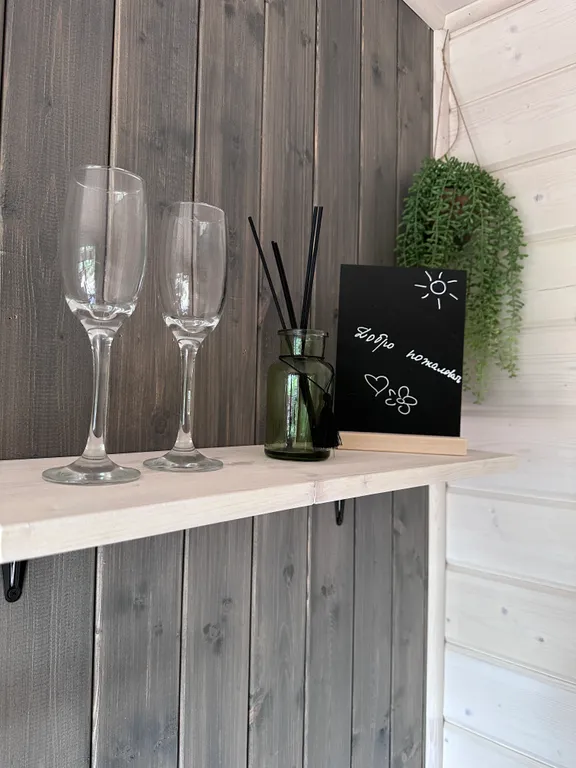 Мини-дом с баней и чаном