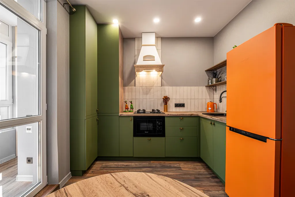 Квартира с уникальным дизайном и творческой концепцией