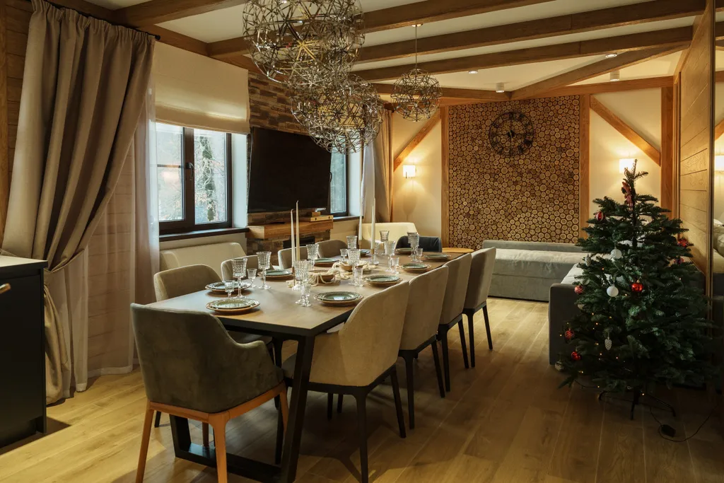 Шале №6 (2-этажа) 130м² до 9 мест