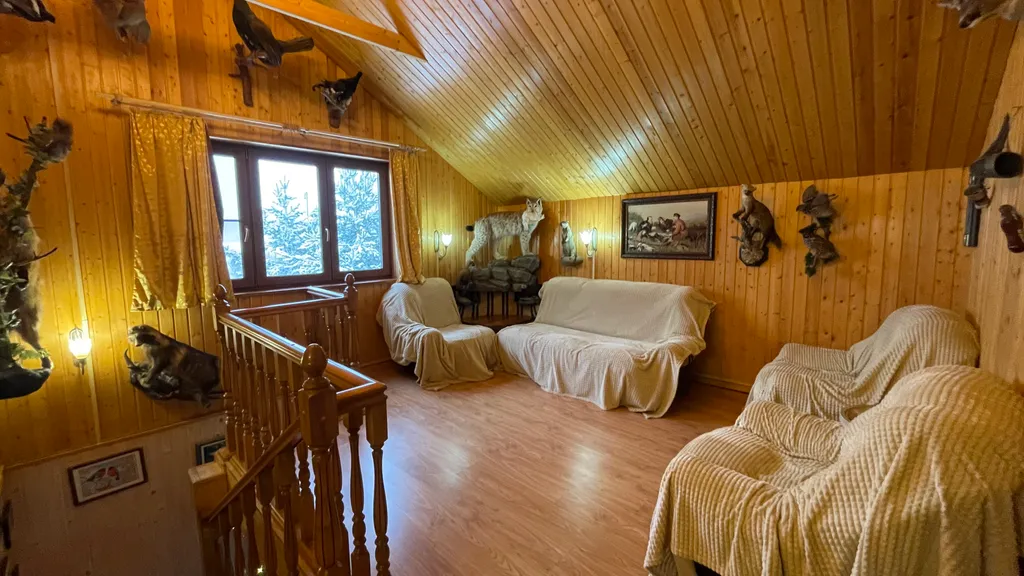 Коттедж Загородный дом с баней в заповедной зоне для отдыха и рыбалки — Воздвиженское