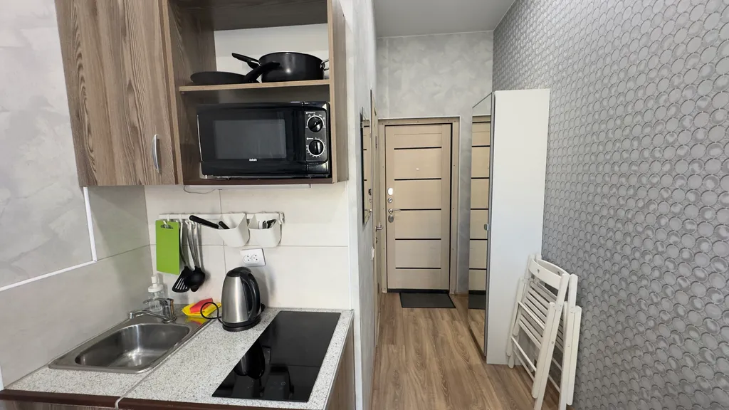 Квартира Хорошая квартира-студия у метро Лиговский Проспект — Санкт-Петербург