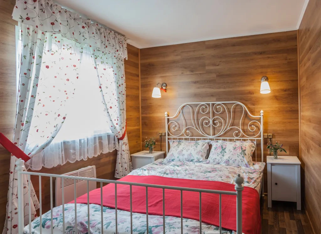 Двухкомнатные апартаменты с персональной баней, камином и террасой