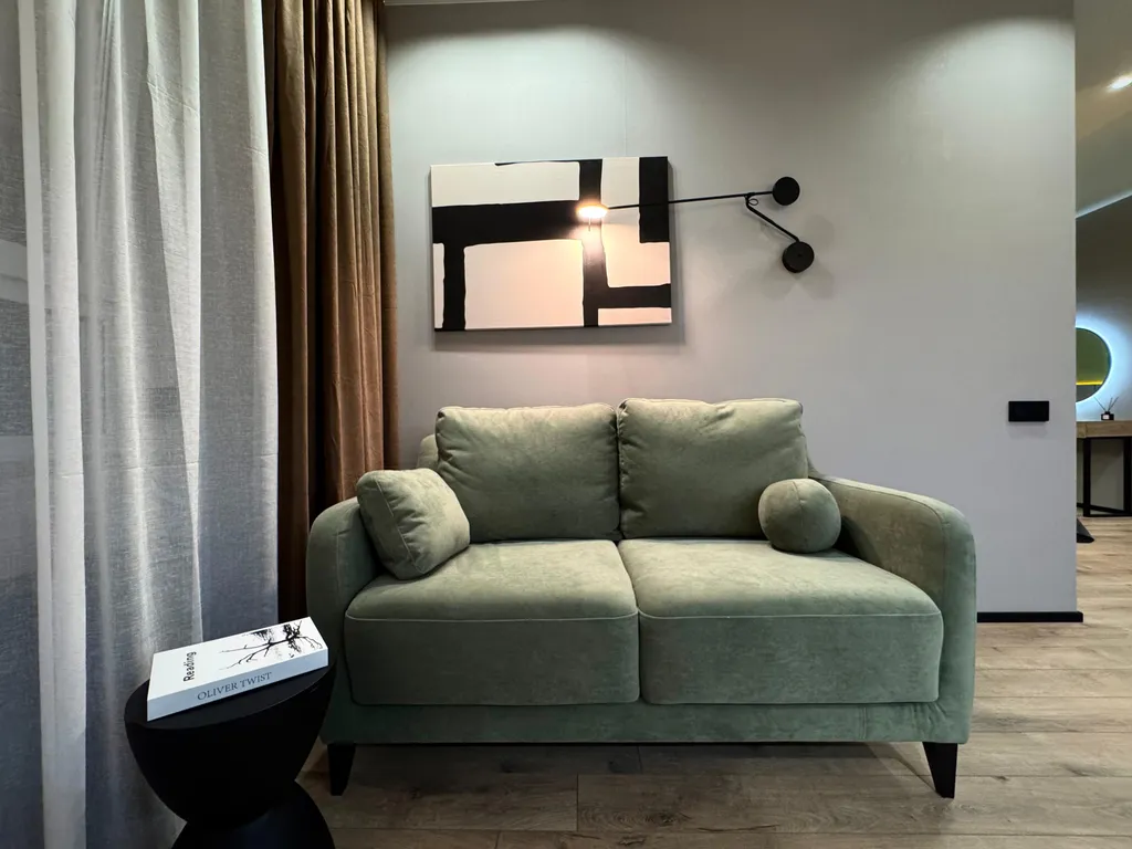 Абсолютно новая однокомнатная квартира с видом на город