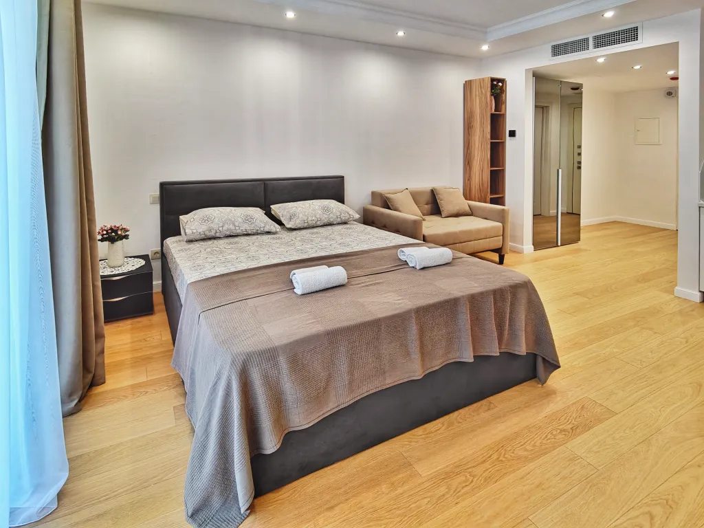 Квартира Квартира Студия в ЖК Граф Толстой с видом на море — Анапа