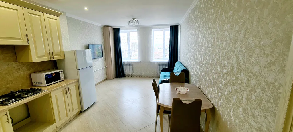 Просторная квартира с 2-мя кроватями и раздвижным диваном