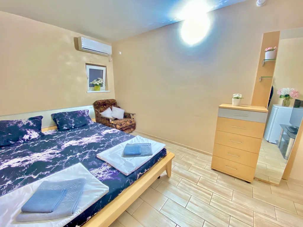 Двухместный эконом с двуспальной кроватью