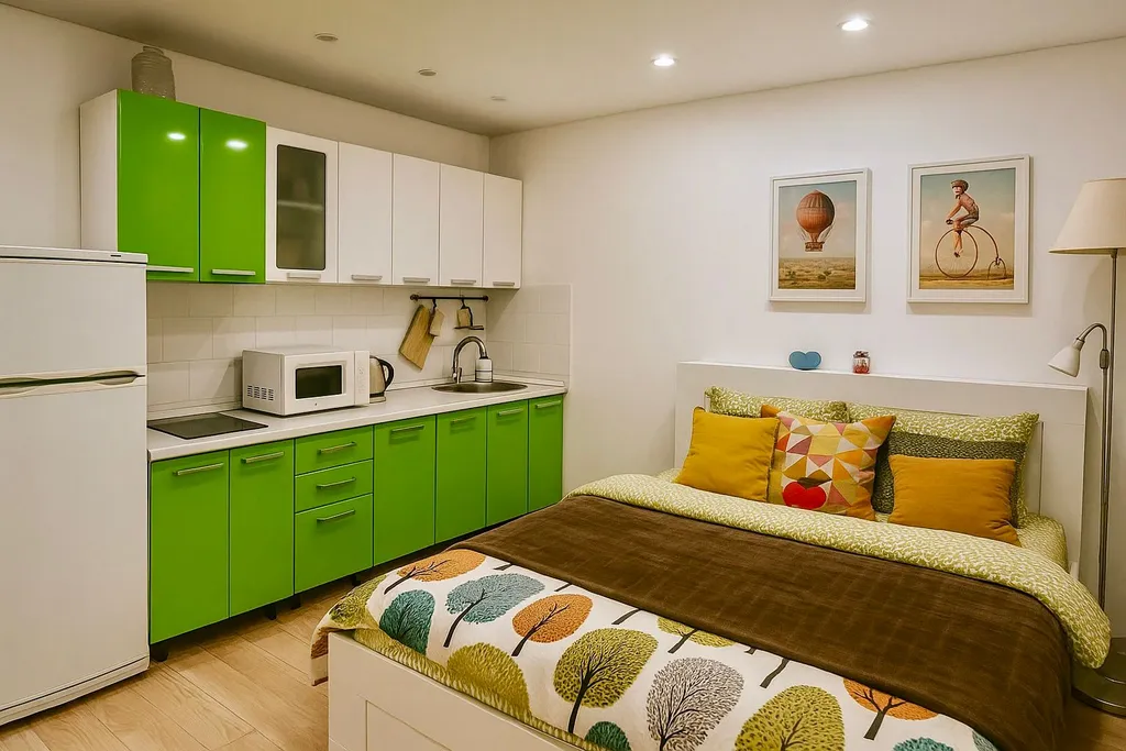 Уютная студия рядом с аэропортом