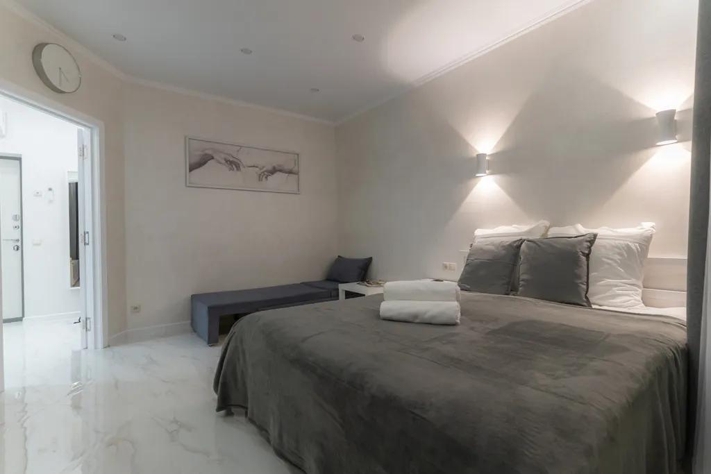 Однокомнатный апартамент с красивым видом на город