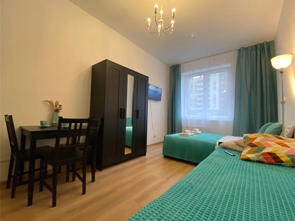 Квартира Квартира Студия в Песочном/уютно как дома/зеленый район/рядом озера, залив — Песочный