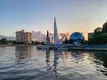Вид на дом и Музей мирового океана с Острова Иммануила Канта (находится в 7 минутах ходьбы от квартиры).