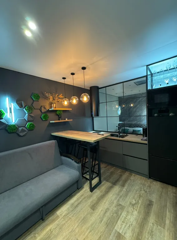 Студия в центре города с прямым выходом в модный ТЦ и террасой на 18эт